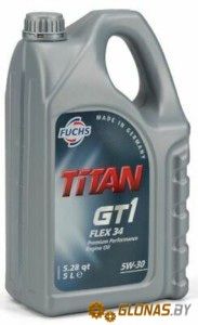 Fuchs Titan GT1 Flex 34 5W-30 5л