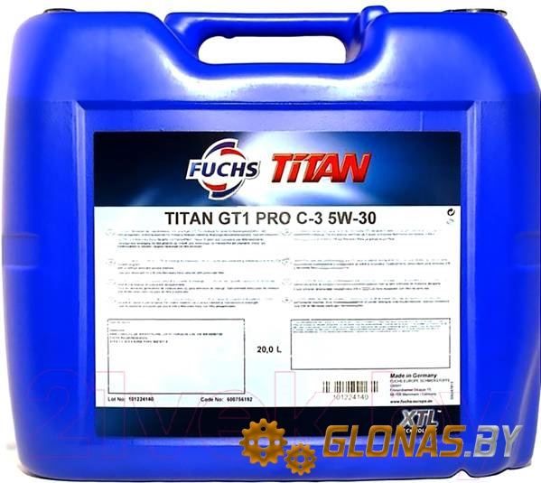 Fuchs Titan GT1 PRO C-3 5W-30 20л