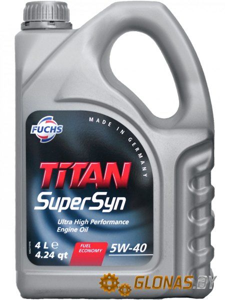 Fuchs Titan Supersyn 5w-40 4л