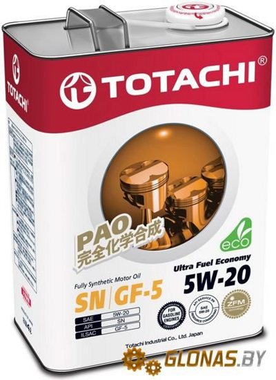 Totachi Ultra Fuel Economy SN 5W-20 4л