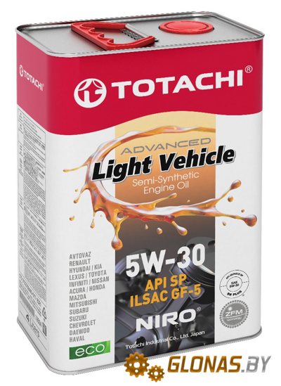 Totachi Niro LV Semi-Synthetic SP 5W-30 4л