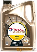 Total Quartz Energy 9000 0W-30 5л - фото