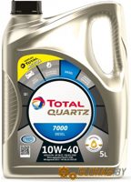 Total Quartz Diesel 7000 10W-40 5л - фото