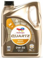 Total Quartz Energy 9000 0W-30 5л - фото