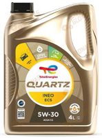 Total Quartz Ineo ECS 5W-30 4л - фото