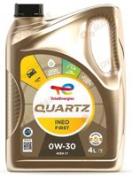 Total Quartz Ineo First 0W-30 4л - фото
