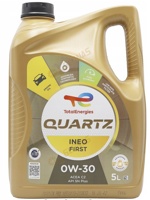 Total Quartz Ineo First 0W-30 5л - фото