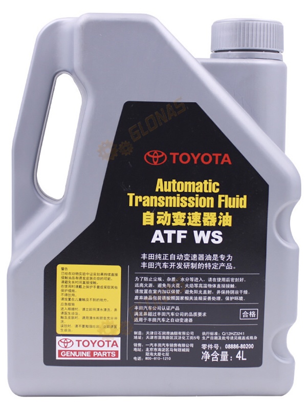 Toyota ATF WS 4л Китай