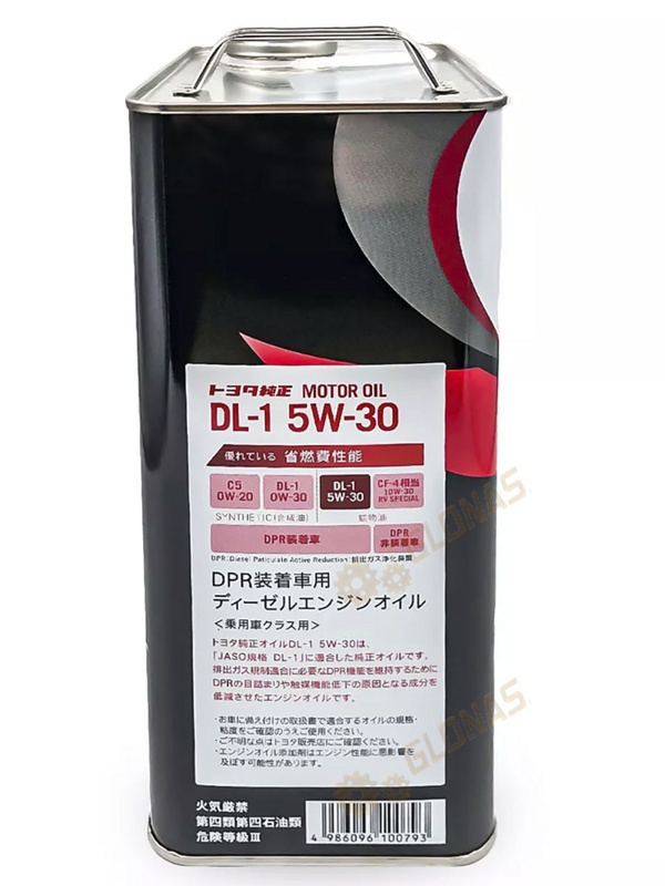 Toyota Diesel DL-1 5w-30 4л