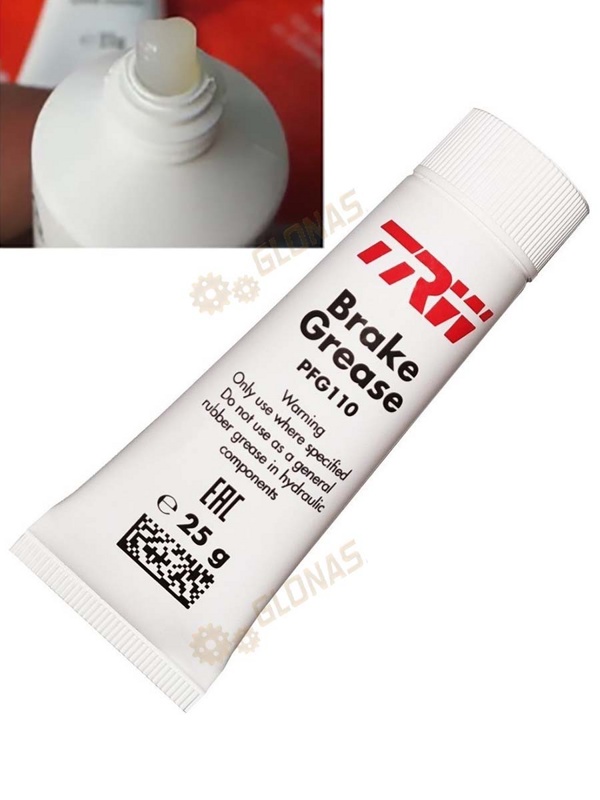 TRW Смазка суппортов, направляющих 25г