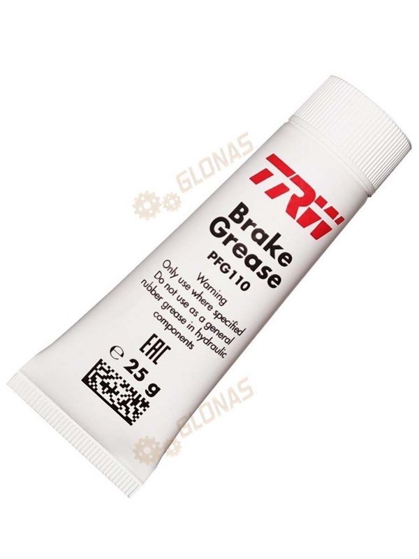 TRW Смазка суппортов, направляющих 25г