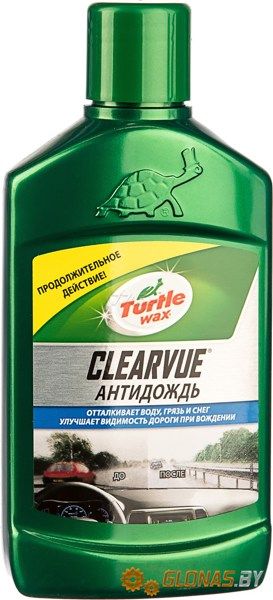 Turtle Wax Clearvue Полироль стекла 300мл - фото