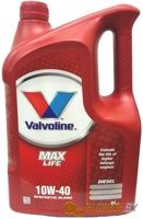 Valvoline MaxLife Diesel 10W-40 5л - фото
