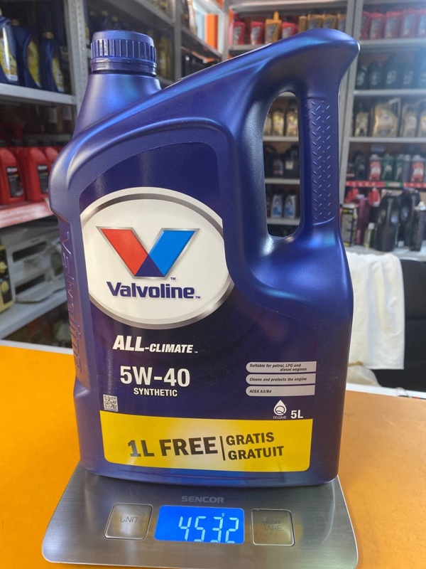 Valvoline All-Climate 5W-40 5л