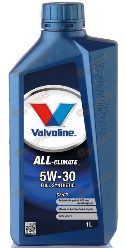 Valvoline All-Climate С2/С3 5W-30 1л