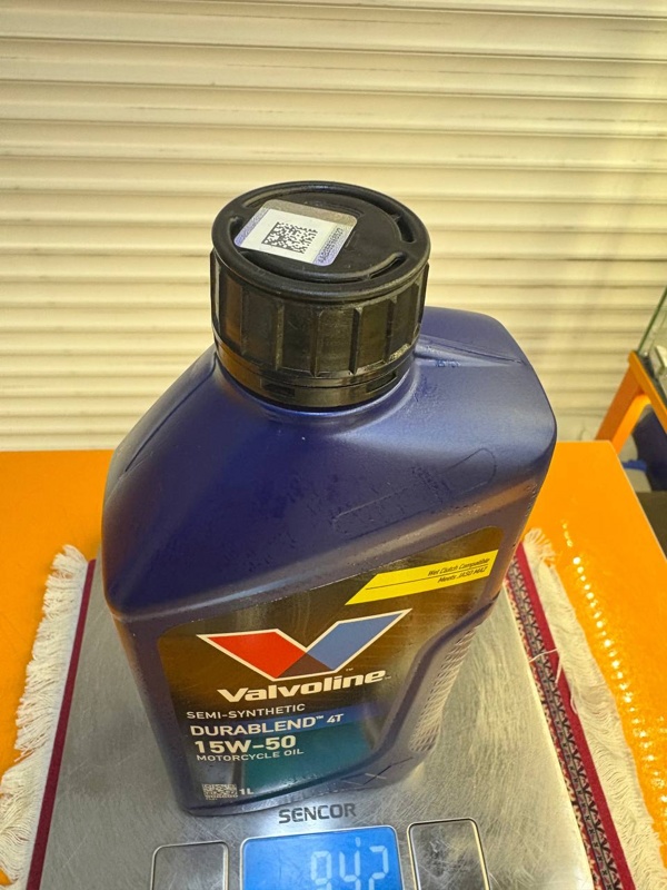 Valvoline DuraBlend 4T 15W-50 1л