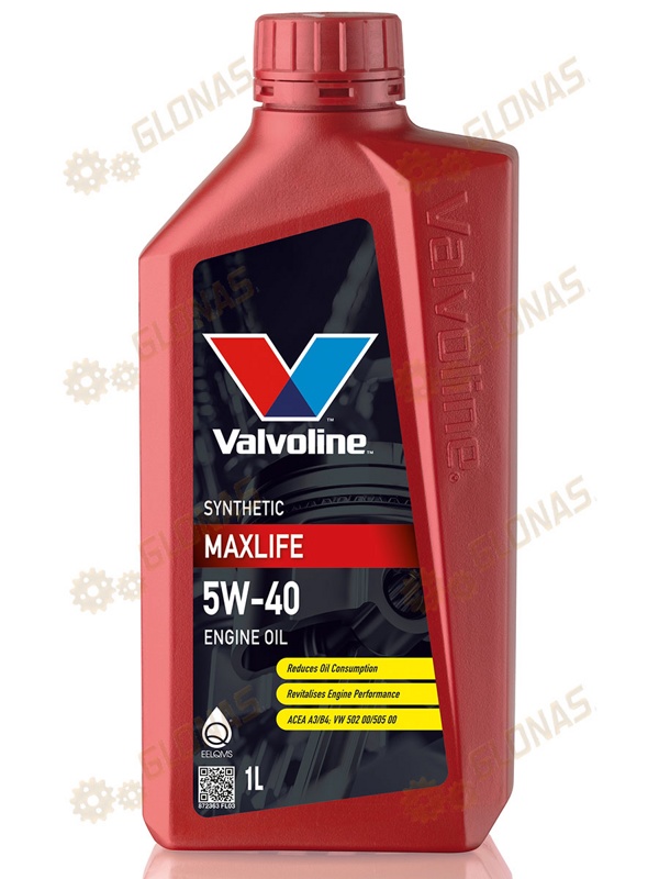 Valvoline MaxLife Synthetic 5W-40 1л