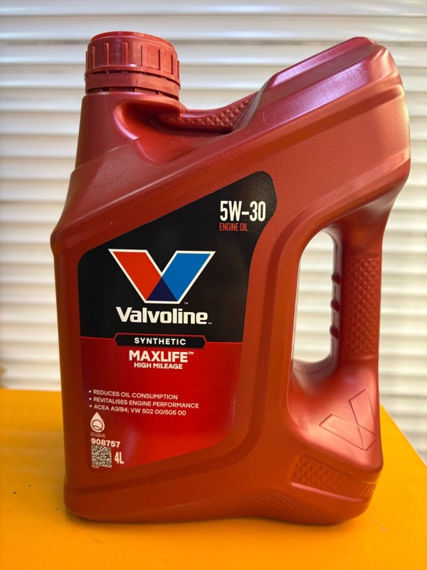 Valvoline MaxLife Synthetic 5W-40 4л