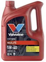 Valvoline MaxLife Synthetic 5W-40 4л - фото