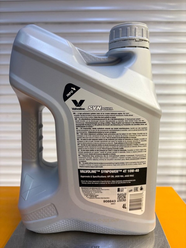 Valvoline SynPower 4T 10W-40 4л