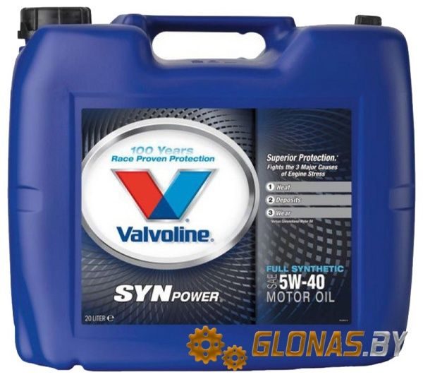 Valvoline SynPower 5W-40 20л