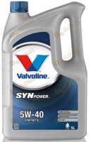 Valvoline SynPower 5W-40 5л - фото