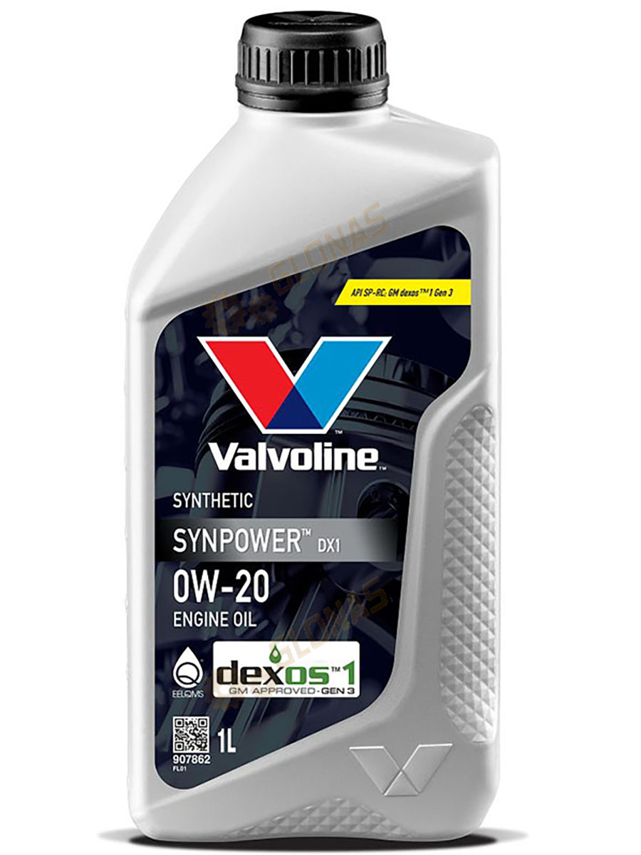 Valvoline SynPower DX1 0W-20 1л - фото