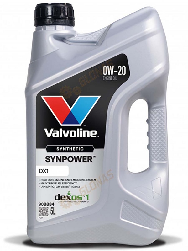 Valvoline SynPower DX1 0W-20 5л