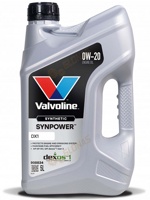 Valvoline SynPower DX1 0W-20 5л - фото