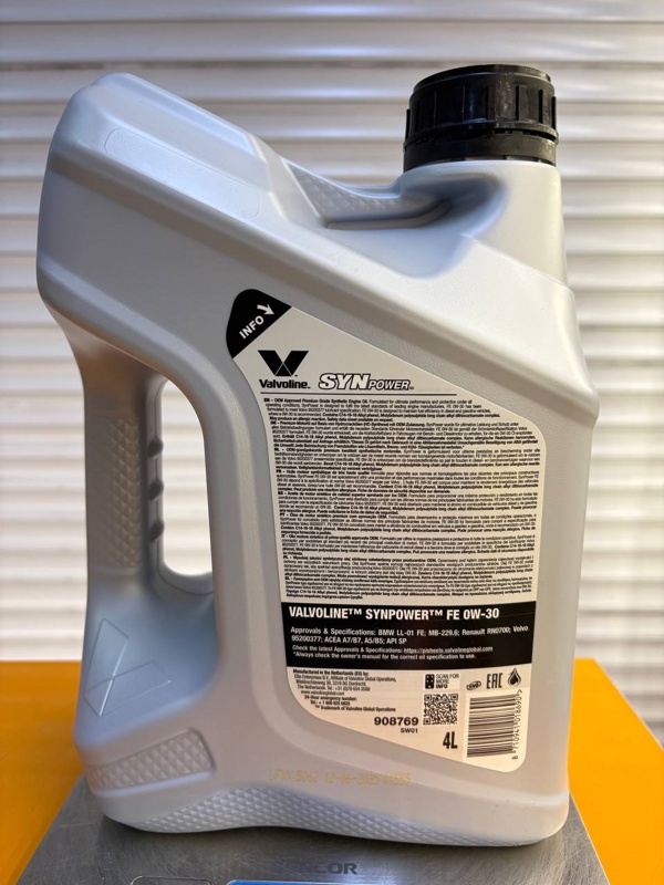 Valvoline SynPower FE 0W-30 4л