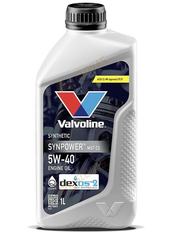 Valvoline SynPower MST C3 5W-40 1л