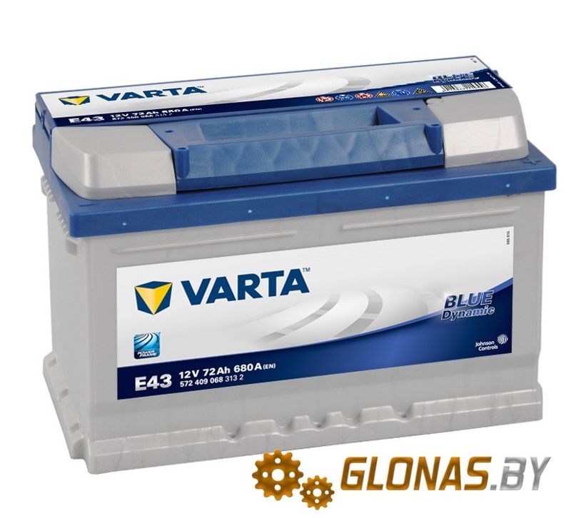 Varta Blue Dynamic E43 (72Ah)