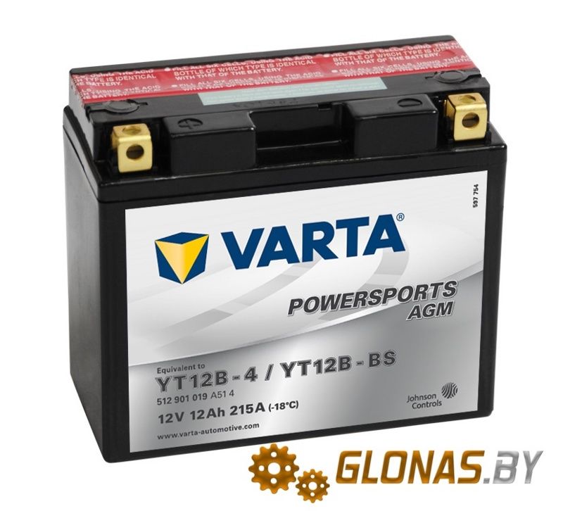 Varta Funstart AGM 512901019 (12Ah)