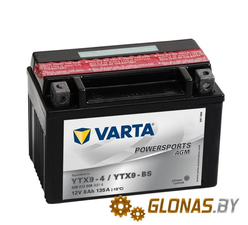 Varta Funstart AGM 508012008 (8Ah)