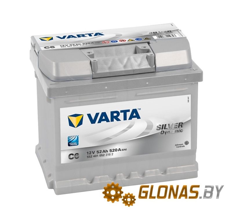 Varta Silver Dynamic C6 (52Ah)