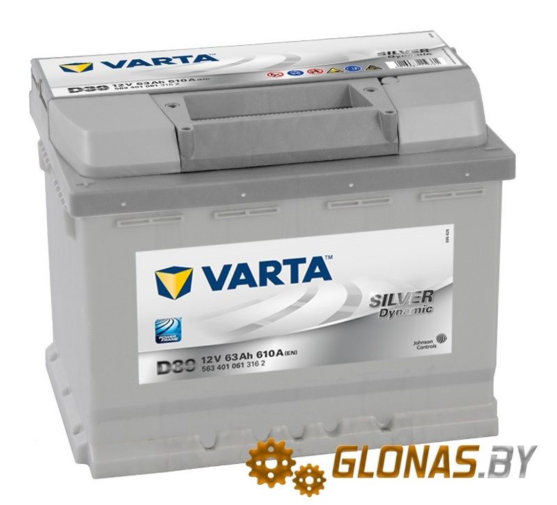 Varta Silver Dynamic D39 (63Ah)