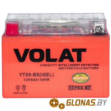 VOLAT YTX9-BS (iGEL) (9 А·ч)