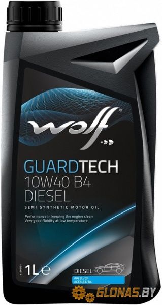 Wolf Guard Tech 10w-40 B4 Diesel 1л