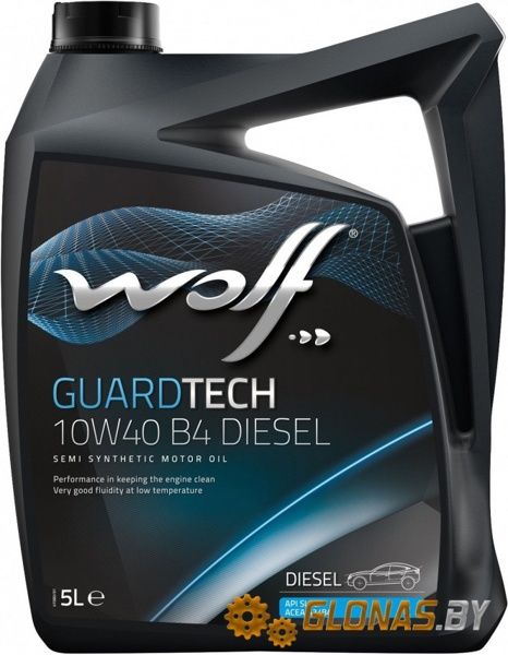 Wolf Guard Tech 10w-40 B4 Diesel 5л