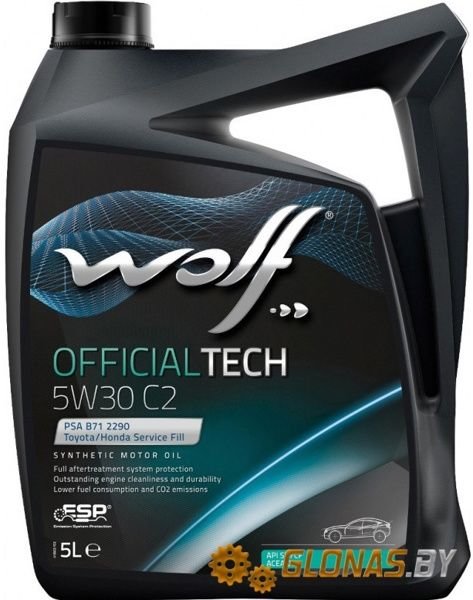 Wolf Official Tech 5w-30 C2 5л