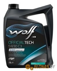 Wolf Official Tech 5w-30 C3 5л