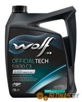 Wolf Official Tech 5w-30 C3 5л - фото