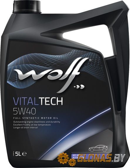 Wolf Vital Tech 5w-40 5л