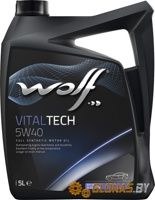 Wolf Vital Tech 5w-40 5л - фото