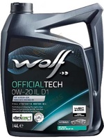 Wolf Eco Tech 0w-20 IL D1-3 4л - фото