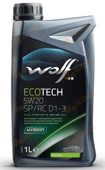 Wolf Eco Tech 5w-20 SP/RC D1-3 1л