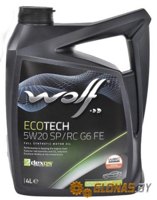 Wolf Eco Tech 5w-20 SP/RC G6 FE 5л - фото