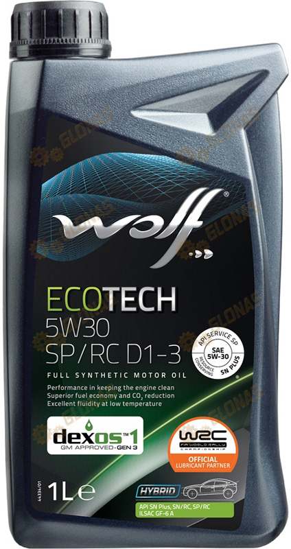 Wolf Eco Tech 5w-30 SP/RC D1-3 1л