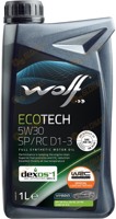 Wolf Eco Tech 5w-30 SP/RC D1-3 1л - фото