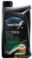 Wolf Eco Tech 5w-30 SP/RC G6 1л - фото
